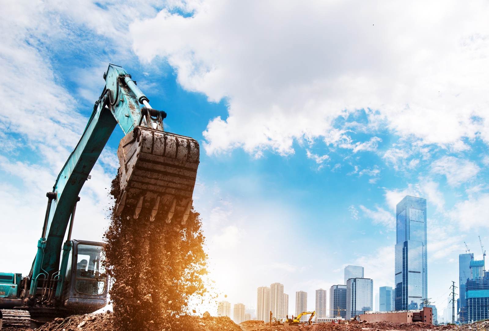 Construction site and contractor project photography for LEVEL industry funnel