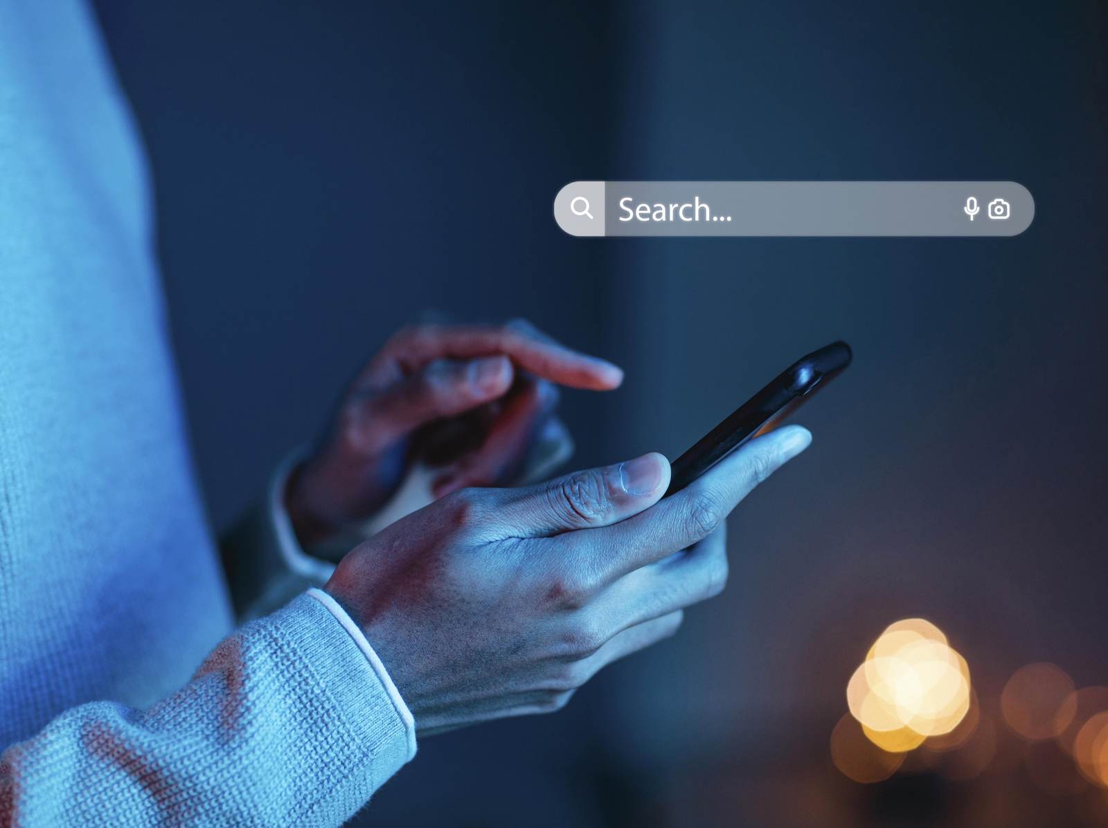 SEO and search visibility visual for LEVEL SEO service